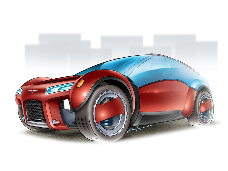 Versatile Performance Vehicle Keage Concepts Calgary Alberta Automotive Design
