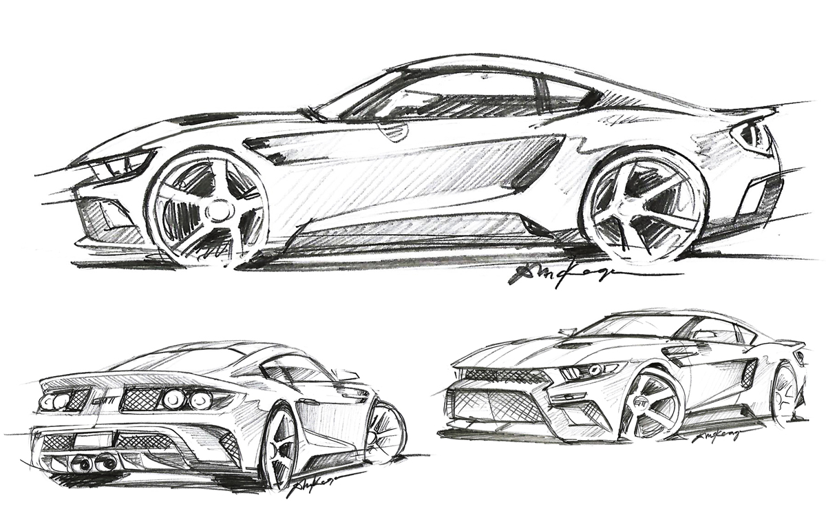Gtt Sketches Keage Concepts Calgary Alberta Automotive Design