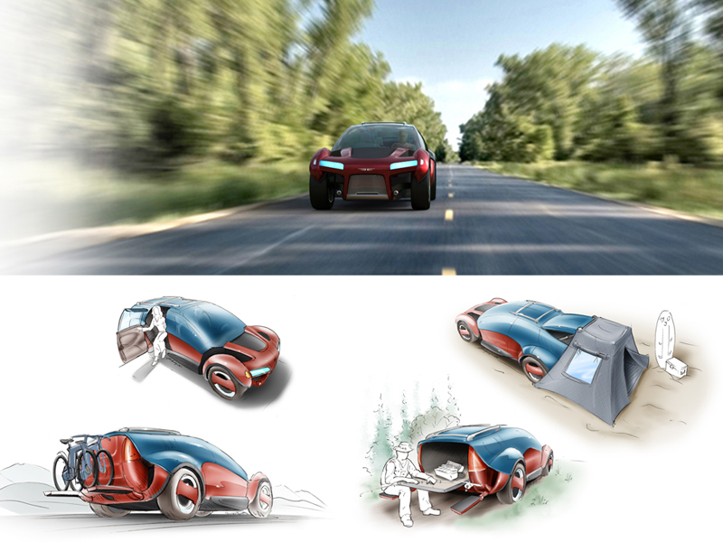 Versatile Performance VehicleKeage Concepts Calgary Alberta Automotive Design